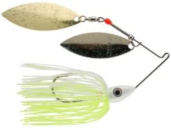 Nichols Pulsator Metal Flake Double Willow Spinnerbait -Fishing Equipment Store 39275833098329