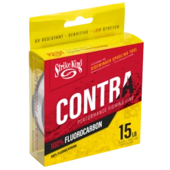 Strike King Contra Fluorocarbon 200 Yards -Fishing Equipment Store 39581438574681