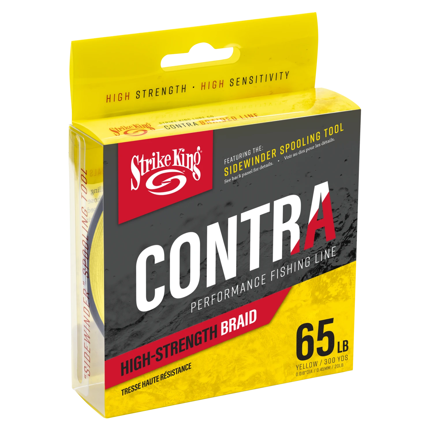 Strike King Contra Braid 300 Yards Hi-Vis Yellow 14 Strike King Contra Braid 300 Yards Hi-Vis Yellow - Image 12