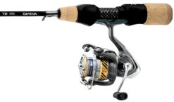 Team Daiwa TD-Ice Q Laguna LT Ice Fishing Rod And Reel Combo