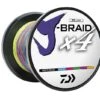 Daiwa J-Braid X4 Braided Line 550 Yards Multi-Color -Fishing Equipment Store 39620776460377