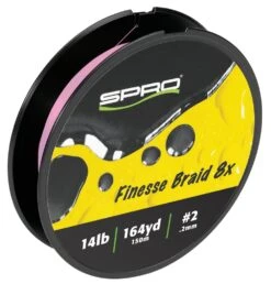 SPRO Finesse Braid 8x Flash Pink 164 Yards -Fishing Equipment Store 39781706137689