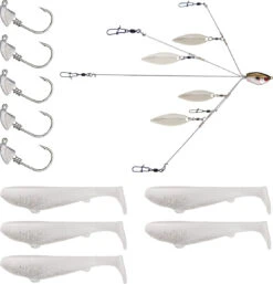 YUM Scottsboro Kit YUMbrella Flash Mob Jr. 3.5 Inch Swimbait Kit 9 YUM Scottsboro Kit YUMbrella Flash Mob Jr. 3.5 Inch Swimbait Kit -Fishing Equipment Store 40397899300953