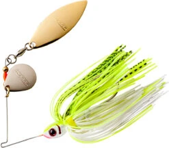 Booyah Tandem Blade Spinnerbait -Fishing Equipment Store BYBT14646 chart white shad