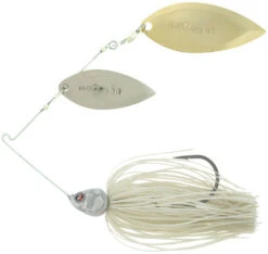 River2Sea Ish Monroe Bling Double Willow Spinnerbait 1/2 Oz. -Fishing Equipment Store Bling01Powder