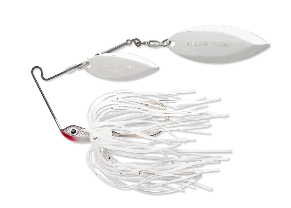 Terminator Super Stainless Spinnerbait Double Willow 1/2 Oz. 5 Terminator Super Stainless Spinnerbait Double Willow 1/2 Oz. - Image 3