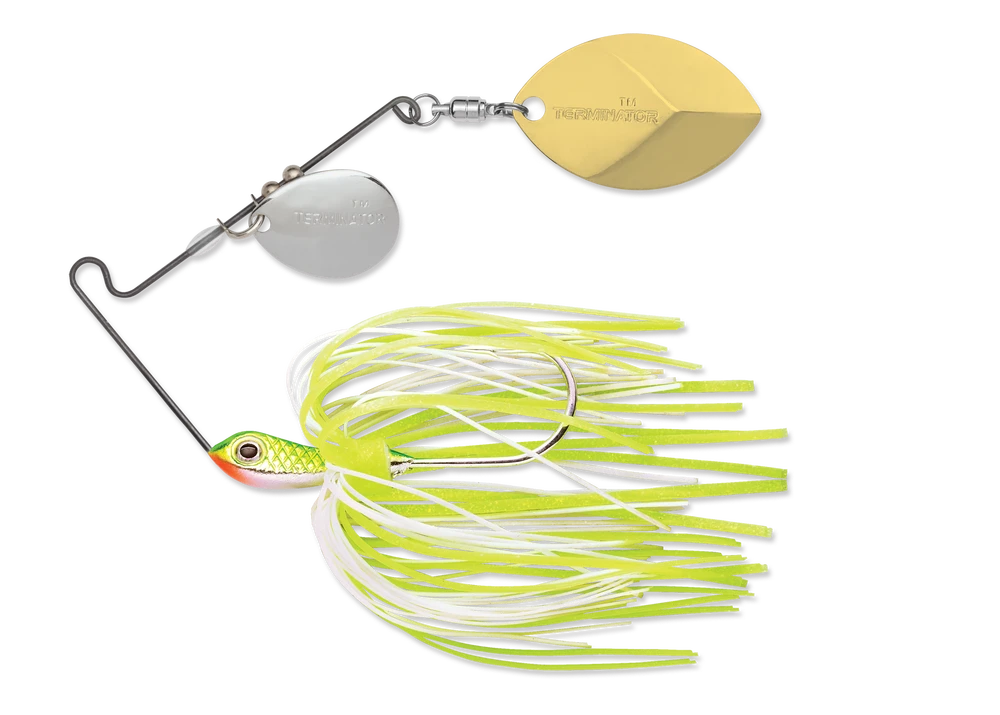 Terminator Super Stainless Spinnerbait Colorado Oklahoma 3/8 Oz. 3 Terminator Super Stainless Spinnerbait Colorado Oklahoma 3/8 Oz.