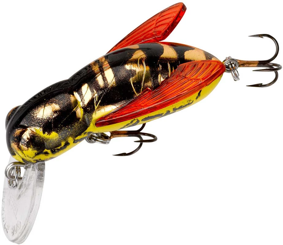 Rebel Bumble Bug Crankbait 1 1/2 Inch Ultralight Waking Crankbait 5 Rebel Bumble Bug Crankbait 1 1/2 Inch Ultralight Waking Crankbait - Image 3