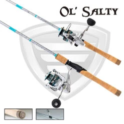 Favorite Fishing Ol' Salty Spinning Combo 17 Favorite Fishing Ol' Salty Spinning Combo -Fishing Equipment Store OlSaltySpinningCombo