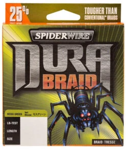 Spiderwire DuraBraid Braided Line - Moss Green -Fishing Equipment Store SpiderWireDURABRAID Filler MossGreen alt3