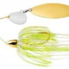 War Eagle Tandem Willow/Colorado Gold Frame Spinnerbait