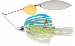 War Eagle Tandem Willow/Colorado Nickel Frame Spinnerbait -Fishing Equipment Store WE38NT19