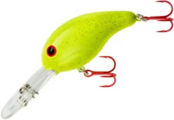 Bandit 300 Crappie Series Deep Diving Crankbait -Fishing Equipment Store chartreuse sparkle