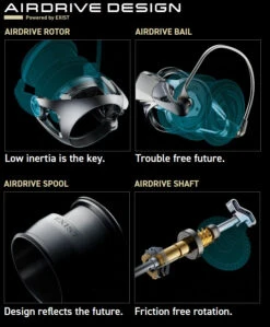 Daiwa Exist LT Spinning Reel -Fishing Equipment Store exist airdrive