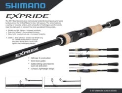 Shimano Expride Series Casting Rods -Fishing Equipment Store expride sell sheet page 1