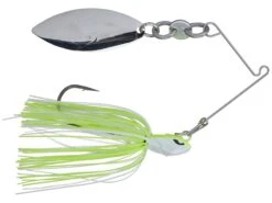 10,000 Fish Cyclebait Willow Spinnerbait -Fishing Equipment Store will chart silver